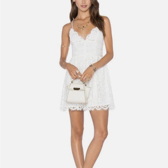 NBD Dresses & Skirts - NBD Give It Up Lace Dress Size Small